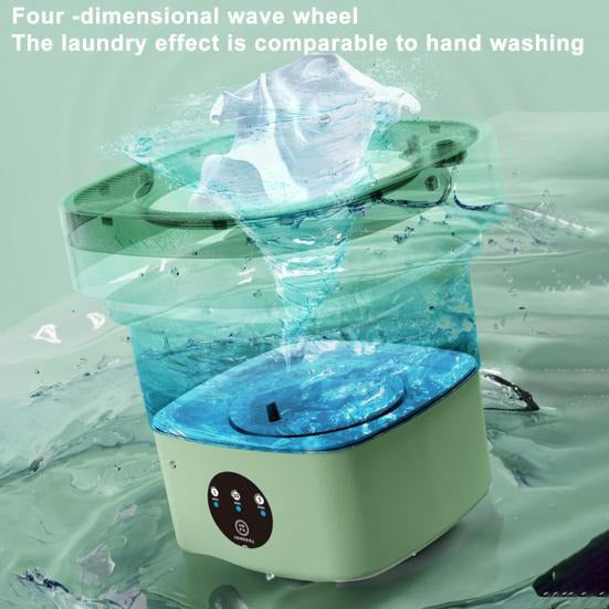 6.5l Portable Foldable Washing Machine Basket