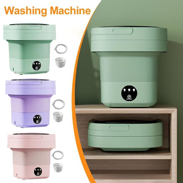 6.5l Portable Foldable Washing Machine Basket