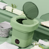 6.5l Portable Foldable Washing Machine Basket