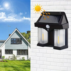 Deal Pack Of 2 – Solar Wall Lamp And Hand Pull Food Vegetable Chopper (random Color)