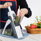 Mandoline Vegetable Cutter Slicer Chopper | Multi-function Cutter Vertical Vegetable Cutter Kitchen Shredder Grater (random Color)