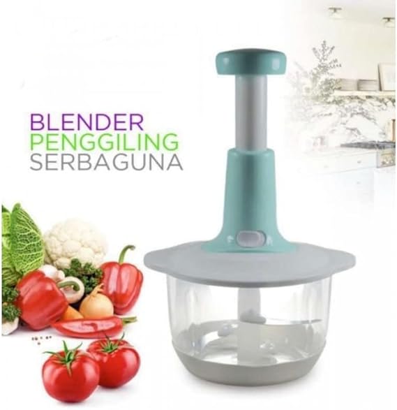 Manual Food Chopper, Multifunctional Vegetable Cutter, Speedy Chopper, Hand Press Manual Speedy Chopper, Multifunctional Vegetable Cutter – 2l