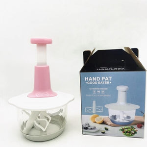 Manual Food Chopper, Multifunctional Vegetable Cutter, Speedy Chopper, Hand Press Manual Speedy Chopper, Multifunctional Vegetable Cutter – 2l