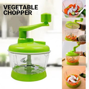 Multi Function Mini Hand Crank Food Processor Vegetable Slicer Chopper Grater (random Color)